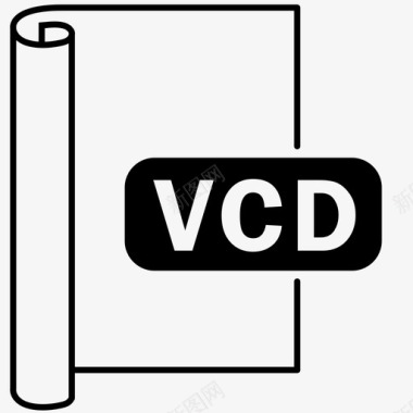 vcd文件文件格式图标图标