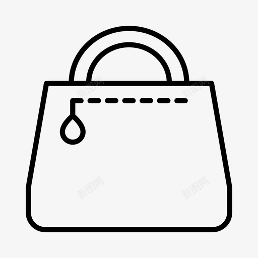 采购产品手提包配件时装图标svg_新图网 https://ixintu.com 时装 配件 采购产品手提包 钱包