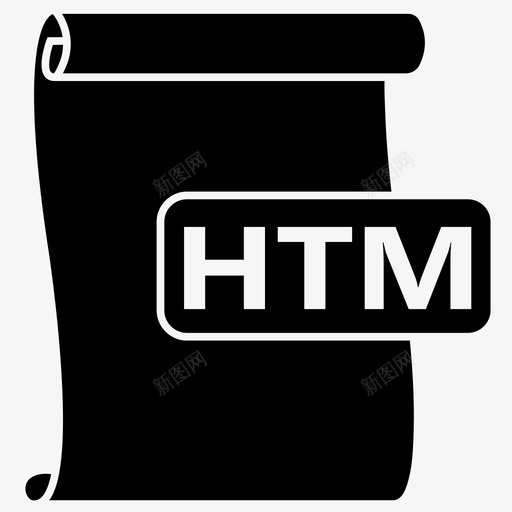 htm文件文件格式图标svg_新图网 https://ixintu.com htm htm文件 文件 文件格式 标记