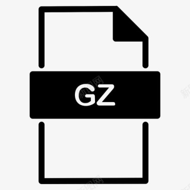 gz文档扩展名图标图标