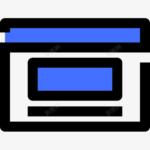 浏览器创意8蓝色图标svg_新图网 https://ixintu.com 创意8 浏览器 蓝色