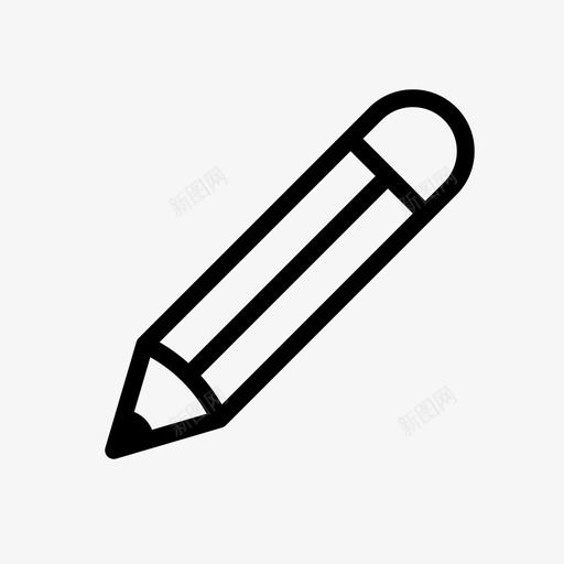 v艺术绘画图标svg_新图网 https://ixintu.com v 写作 学校 绘画 艺术 铅笔 铅笔轮廓