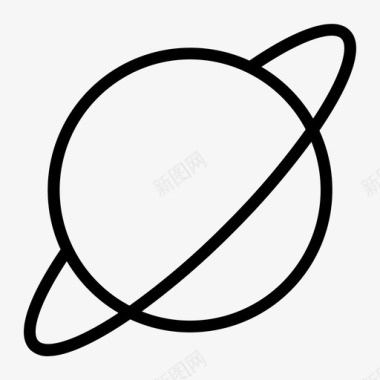 海王星占星术星系图标图标