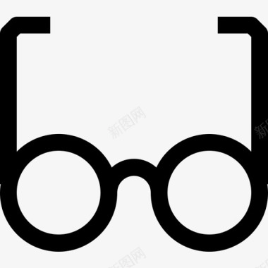 眼镜服装布料图标图标