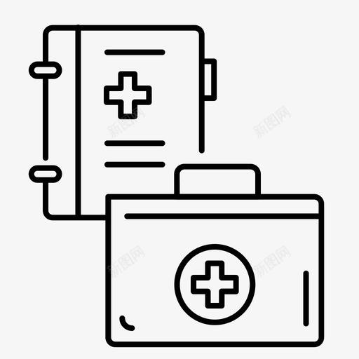 健康文件数据患者图标svg_新图网 https://ixintu.com 健康文件 患者 数字医疗技术和医学 数据 记录