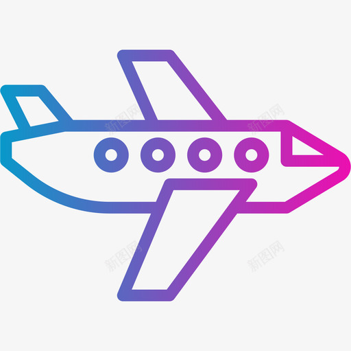 飞机运输109坡度图标svg_新图网 https://ixintu.com 坡度 运输109 飞机