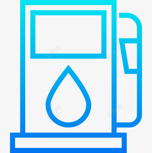 燃料污染14梯度图标svg_新图网 https://ixintu.com 梯度 污染14 燃料