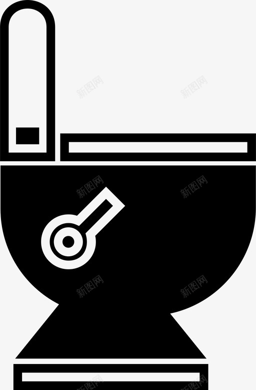 卫生间浴室纸巾图标svg_新图网 https://ixintu.com 卫生间 厕所 浴室 纸巾
