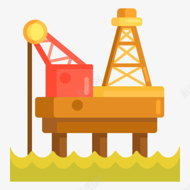 石油平台油气平台图标图标