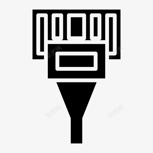 条形码付款价格图标svg_新图网 https://ixintu.com 付款 价格 扫描 条形码 购物