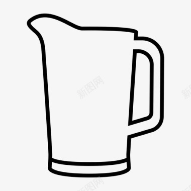 啤酒罐酒吧酒具图标图标