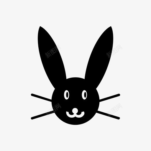 兔子动物宠物图标svg_新图网 https://ixintu.com 兔子 动物 宠物