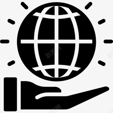 全球网络安全14填充图标图标