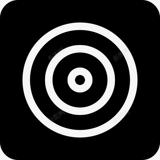 目标圆圈射击图标svg_新图网 https://ixintu.com 圆圈 射击 用户界面 目标 网络