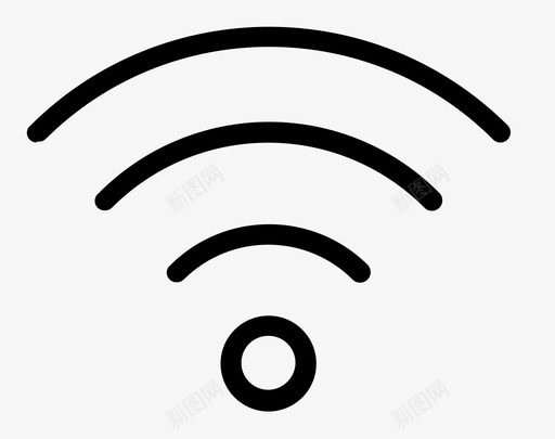 wifi-1svg_新图网 https://ixintu.com wifi-1