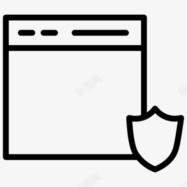 安全浏览加密https图标图标