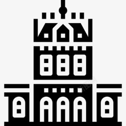 火车站填充火车站35号楼填充图标高清图片