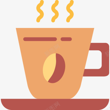 Expresso咖啡47淡咖啡图标图标