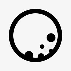奶酪球月亮球奶酪图标高清图片