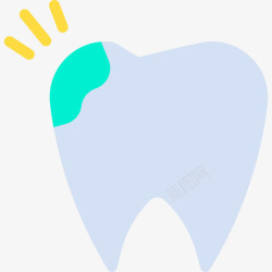 口腔牙科口腔牙科14扁平图标高清图片
