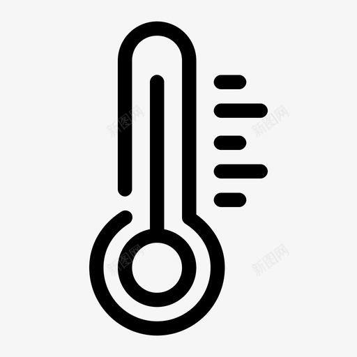 温度计摄氏度度数图标svg_新图网 https://ixintu.com 图标 度数 摄氏度 水银 温度 温度计 界面