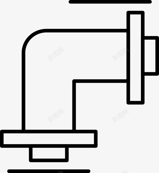 管道油动力图标svg_新图网 https://ixintu.com 动力 管道 阀门