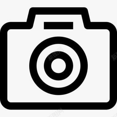 单反相机数码相机媒体图标图标
