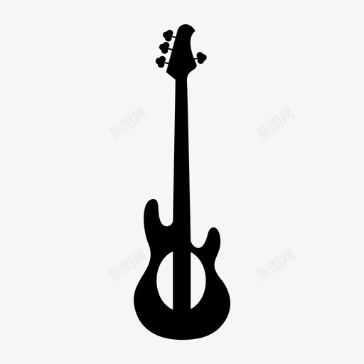 吉他爱情音乐图标svg_新图网 https://ixintu.com 吉他 情人节 歌曲 爱情 音乐