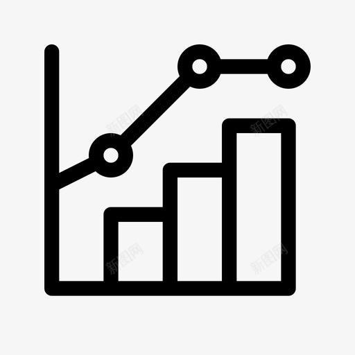分析图表数据图标svg_新图网 https://ixintu.com 体验 分析 图表 数据 用户 用户界面 统计 要素 趋势