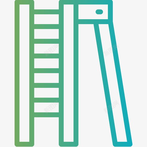 梯子园艺工具5坡度图标svg_新图网 https://ixintu.com 园艺 坡度 工具 梯子