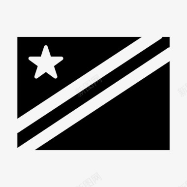 刚果民主共和国国旗国家刚果民主共和国图标图标