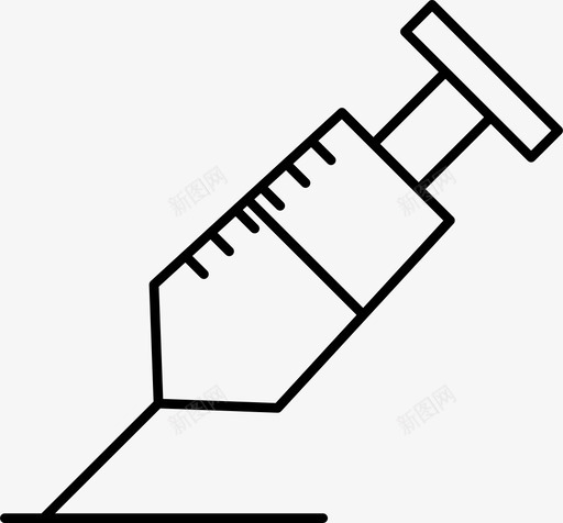 毒品健康注射图标svg_新图网 https://ixintu.com 健康 医疗 毒品 注射 疫苗