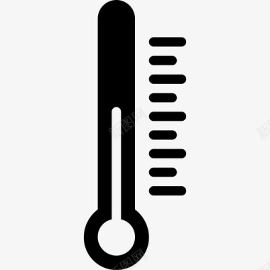 温度天气200字形图标图标
