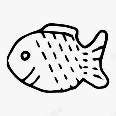 太烧亚洲鱼图标图标