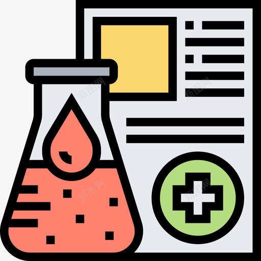 科学报告献血29线性颜色图标svg_新图网 https://ixintu.com 报告 献血 科学 科学报 线性 颜色