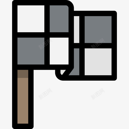 旗子运行22线颜色图标svg_新图网 https://ixintu.com 旗子 运行 颜色
