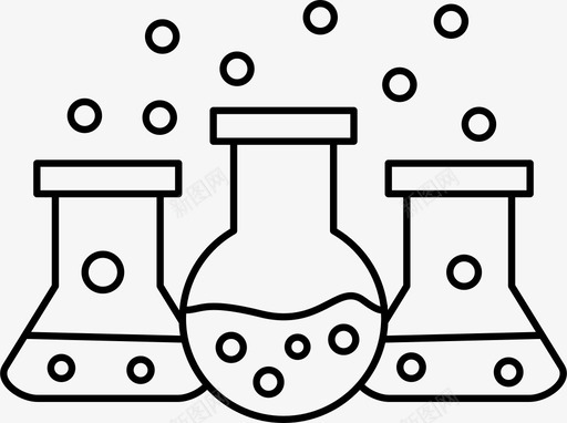 烧杯化学实验室图标svg_新图网 https://ixintu.com 化学 实验室 烧杯 科学