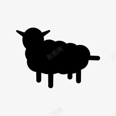 绵羊动物农场图标图标