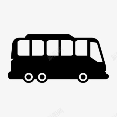 公共汽车长途汽车汽车图标图标