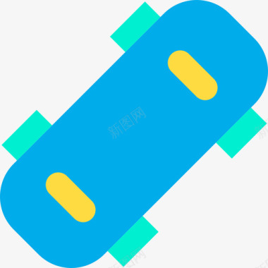 滑板运动和游戏10平板图标图标