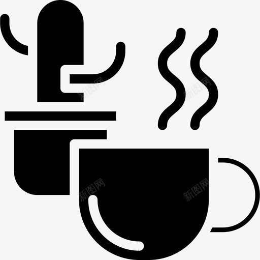 咖啡杯办公和商务13装满图标svg_新图网 https://ixintu.com 办公 咖啡杯 商务 装满