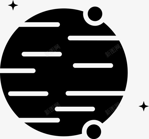天文学行星空间图标svg_新图网 https://ixintu.com 天文学 空间 系统 行星