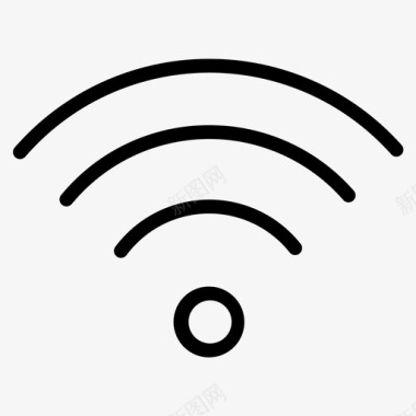 wifi连接数字图标图标