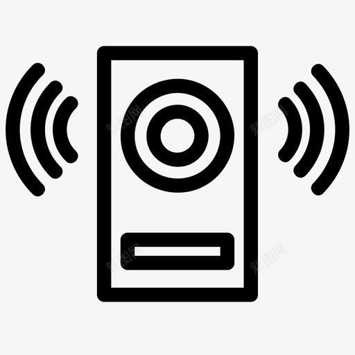 扬声器音频音乐和多媒体图标svg_新图网 https://ixintu.com 声音 扬声器 网络 音乐和多媒体 音箱 音频