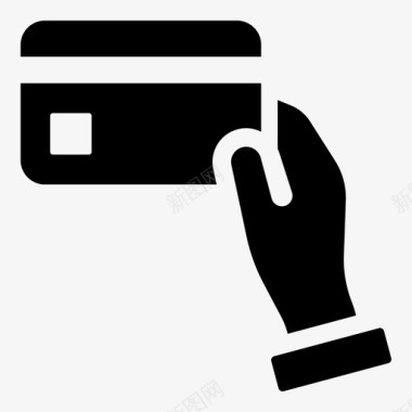 付款信用卡赠与图标图标