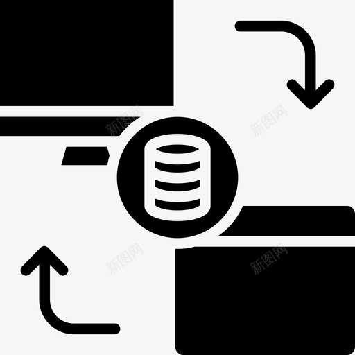 上传数据科学3实心图标svg_新图网 https://ixintu.com 上传 实心 数据科学3