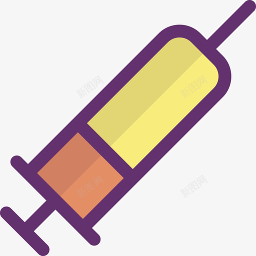 注射器基本图标9线性颜色svg_新图网 https://ixintu.com 图标 基本 注射器 线性 颜色