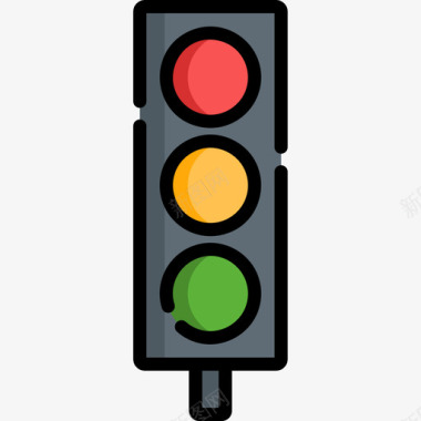 红绿灯位置69线颜色图标图标