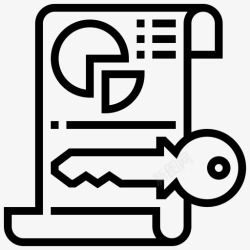 成功的关键关键平台文档报告图标高清图片