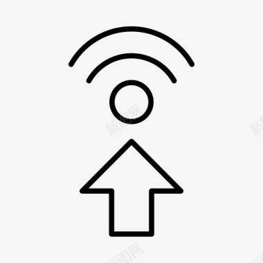 wifi连接数字互联网图标图标
